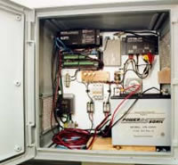 Picture of a Level 1 monitoring of a PV system.