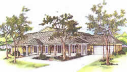 Rendering of New Florida Home
