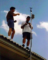 Picture of two men monitoring.