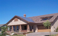 Picture of the zero energy home in Livermore, CA.