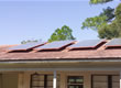 Picture of a PV system on a school.